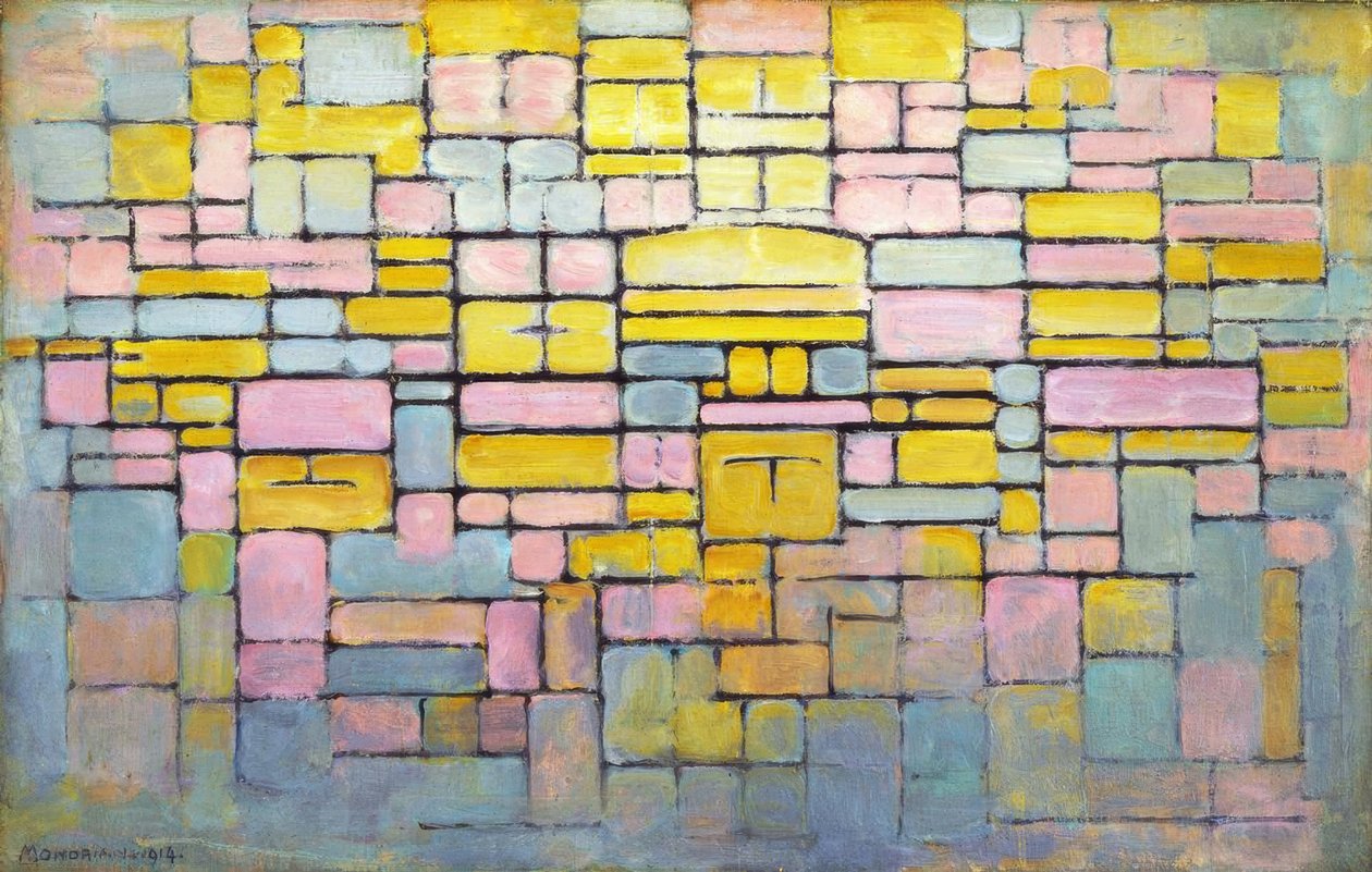 Piet Mondrian (Hollandalı sanatçı), 1872 - 1944 by Piet Mondrian