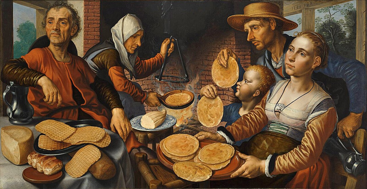 Gözleme Fırını, 1560 by Pieter Aertsen