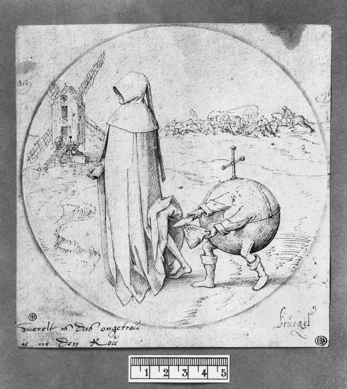 Misanthrope (ayrıca bkz. 112981) by Pieter Bruegel the Elder