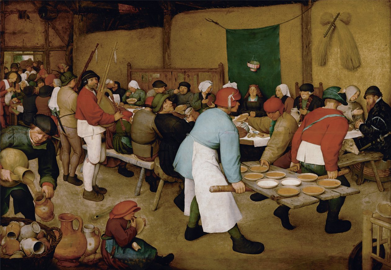 Köylü Düğünü by Pieter Bruegel the Elder