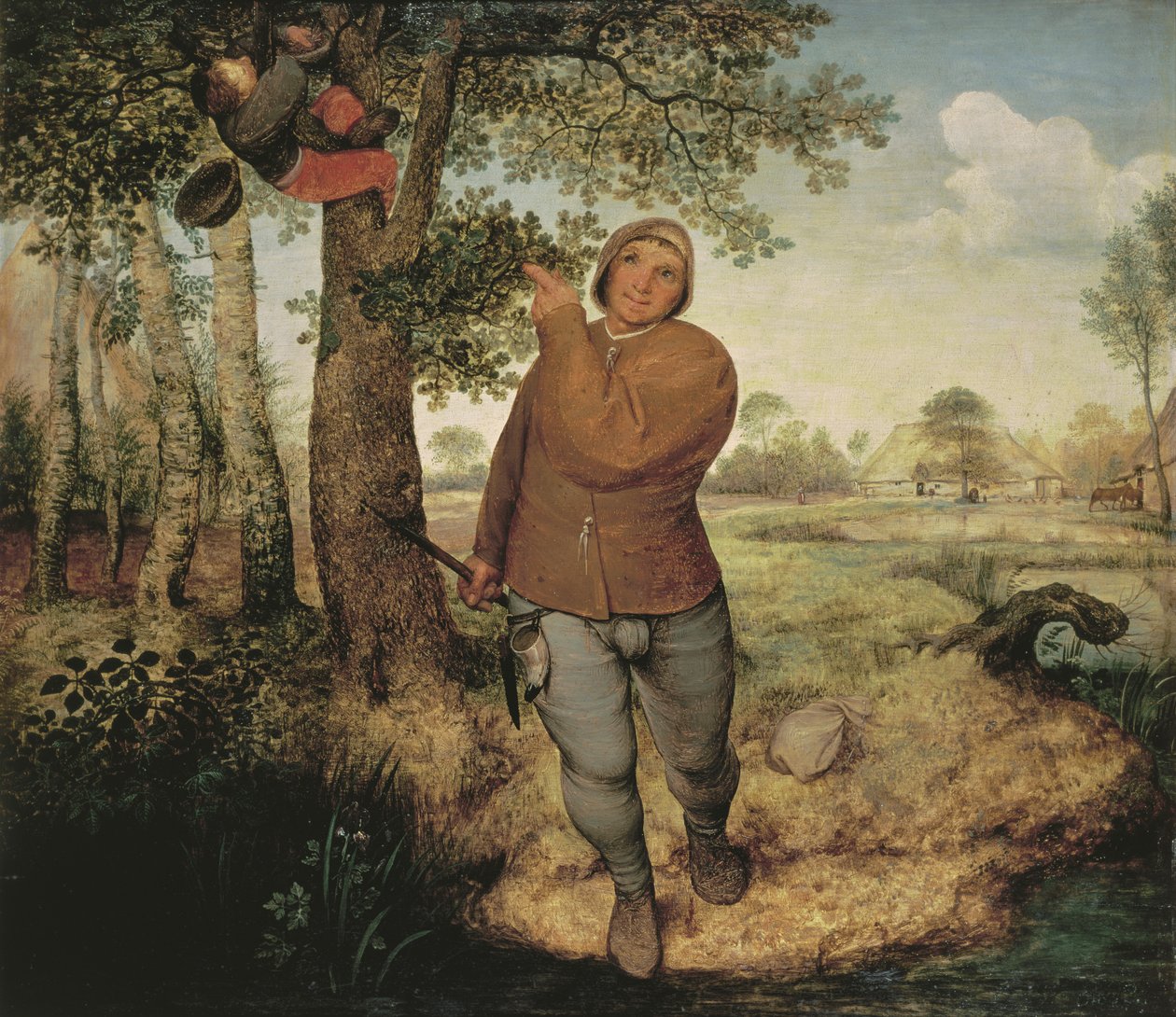 Köylü ve Birdnester, 1568 by Pieter Bruegel the Elder