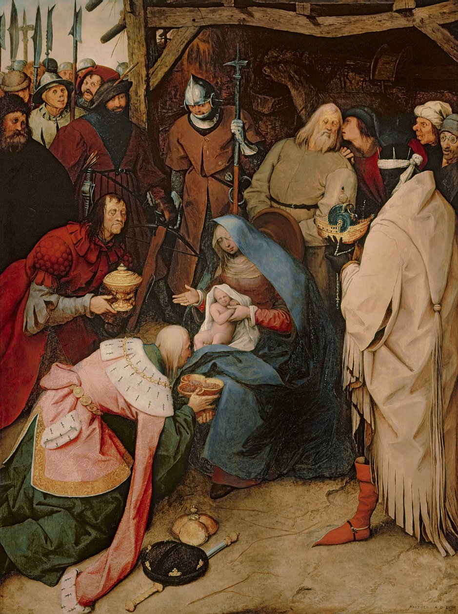 Kralların Hayranlığı, 1564 by Pieter Bruegel the Elder