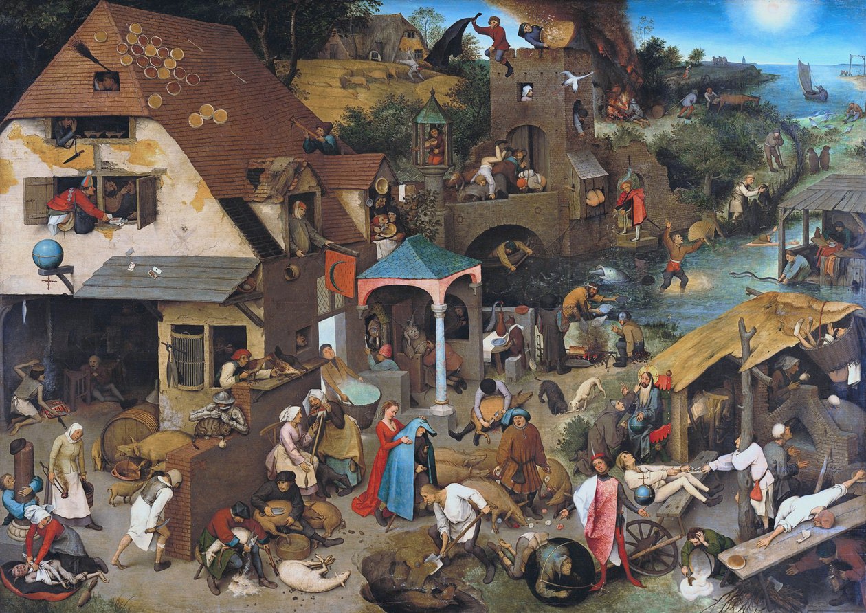 Hollanda Atasözleri by Pieter Bruegel the Elder