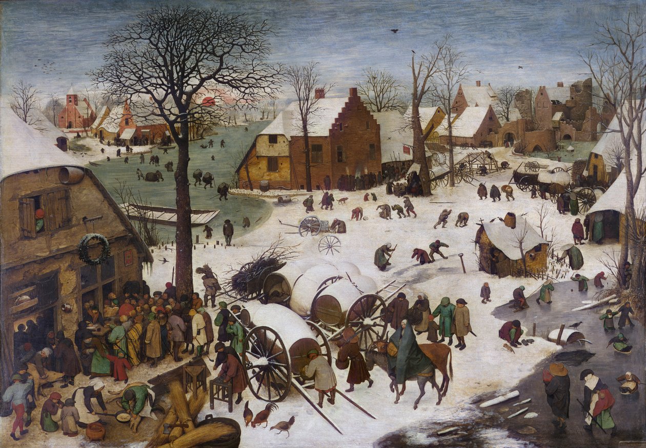 Beytüllahim Sayımı by Pieter Bruegel the Elder