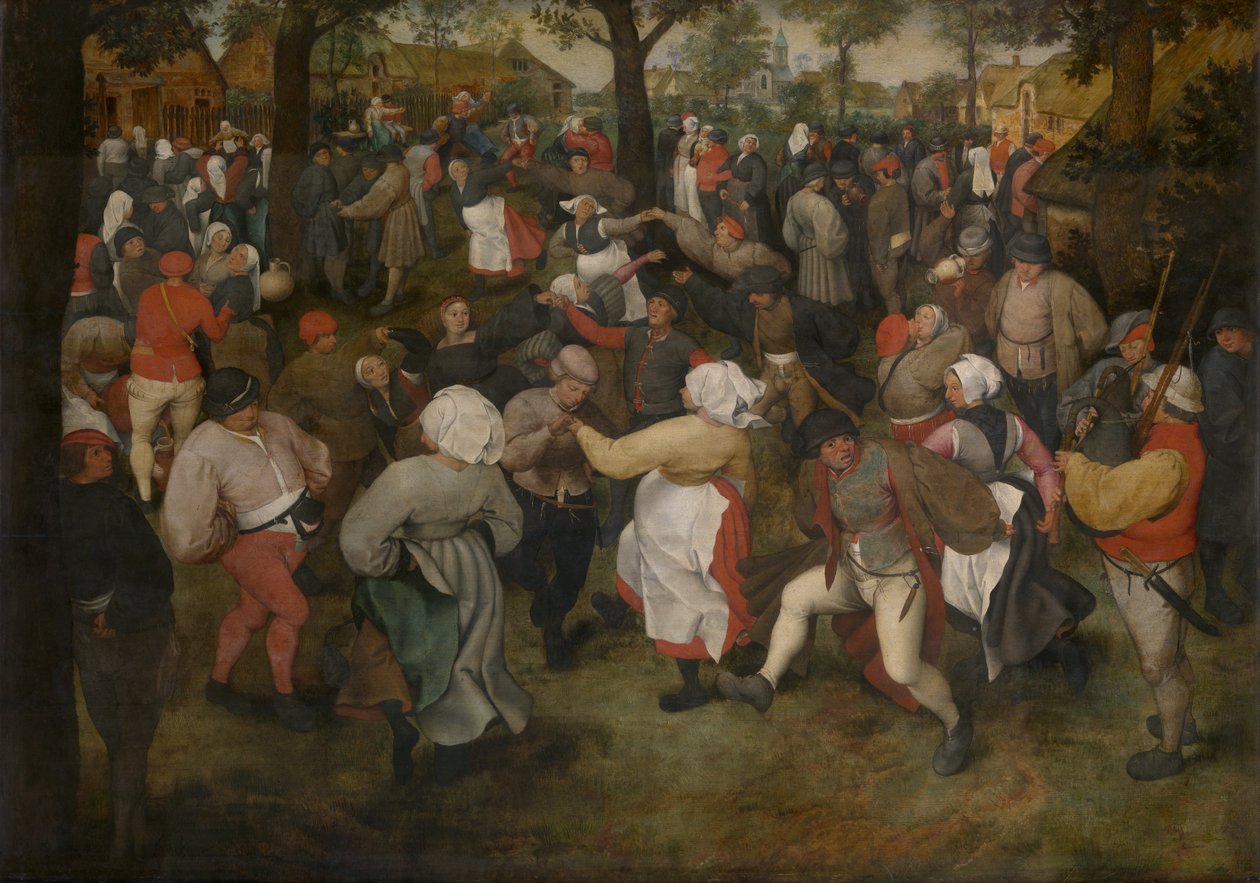 Gelinin Dansı by Pieter Bruegel the Elder