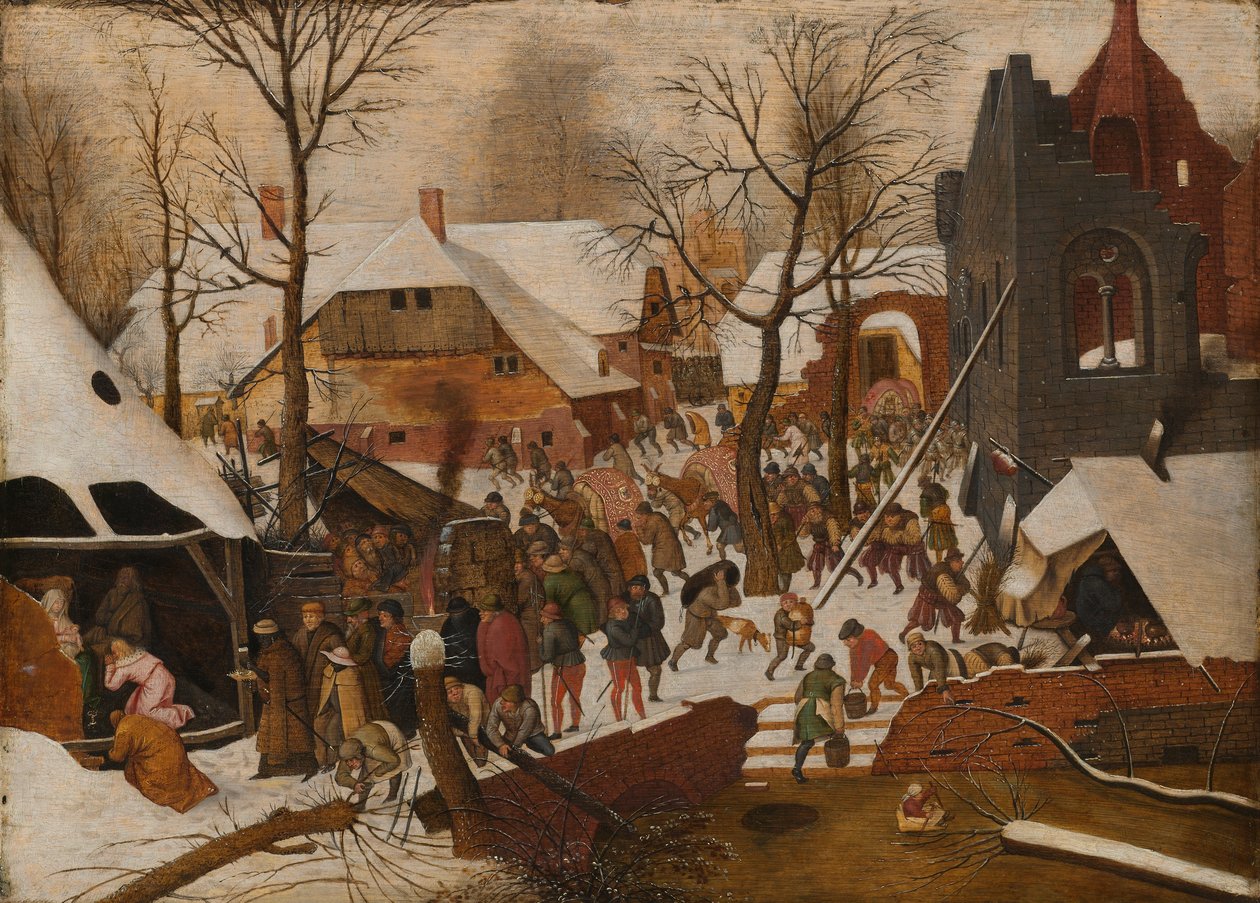 Kralların hayranlığı by Pieter Brueghel the Younger