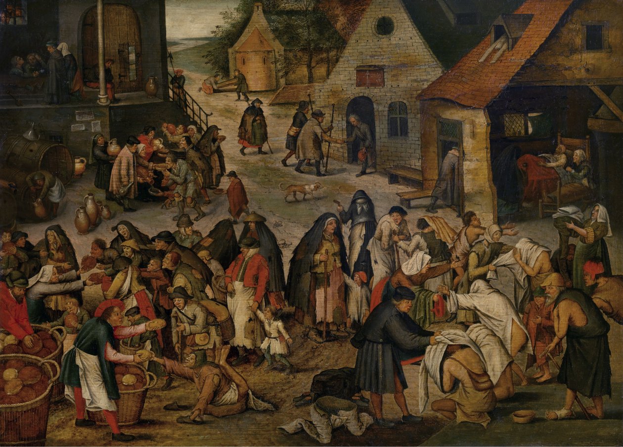 Merhamet İşleri by Pieter Brueghel the Younger