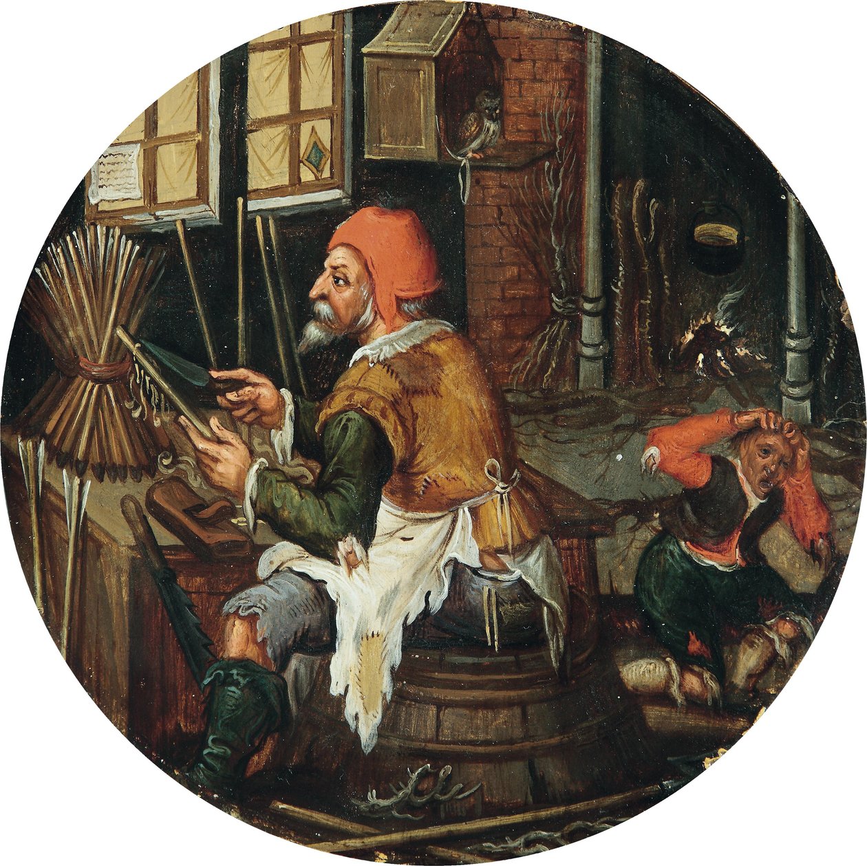 ok oymacılar by Pieter Brueghel the Younger