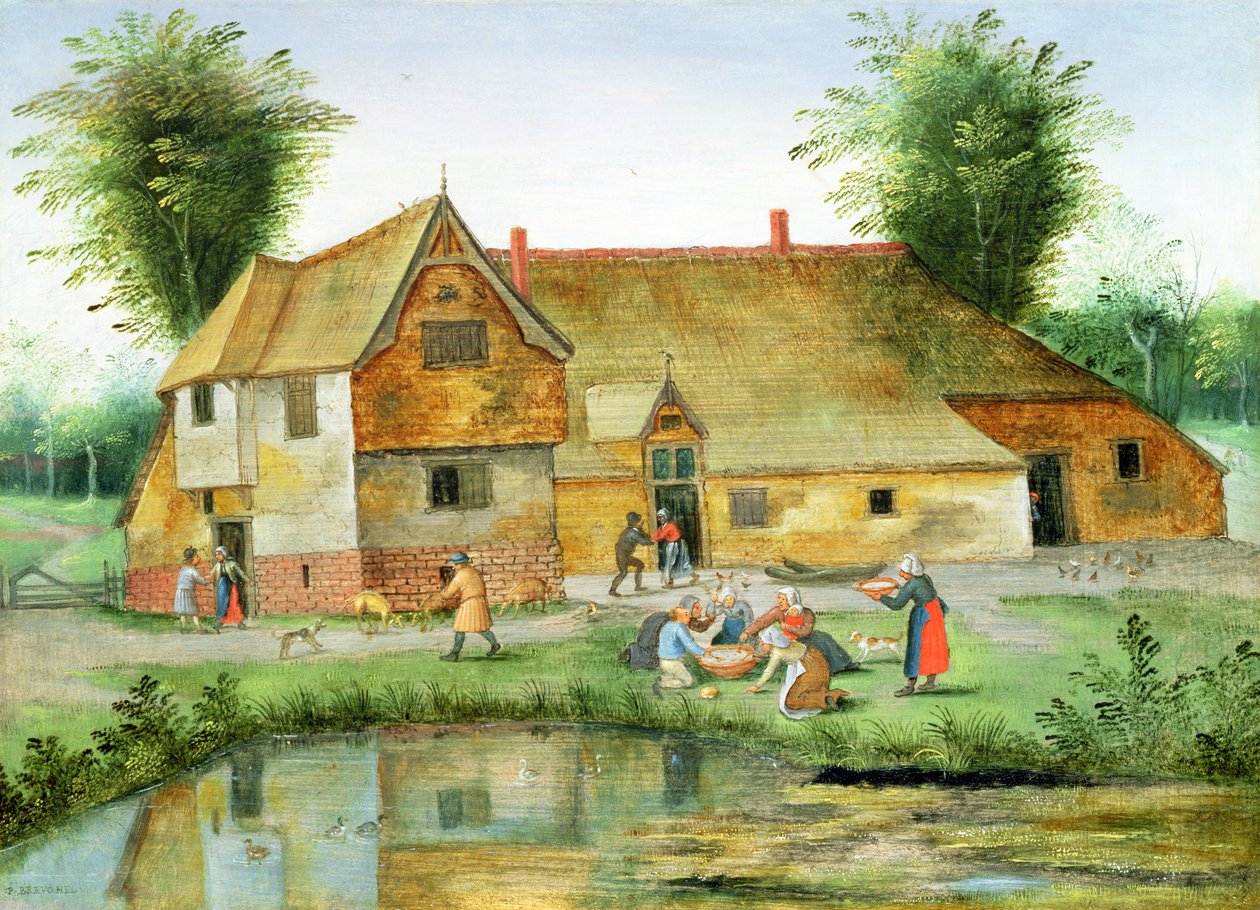 Köylü Yemeği by Pieter Brueghel the Younger