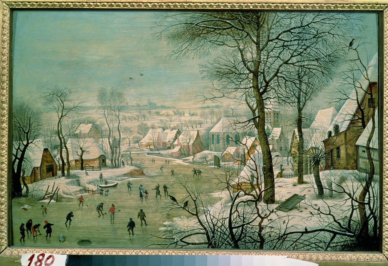 Kış Manzarası by Pieter Brueghel the Younger