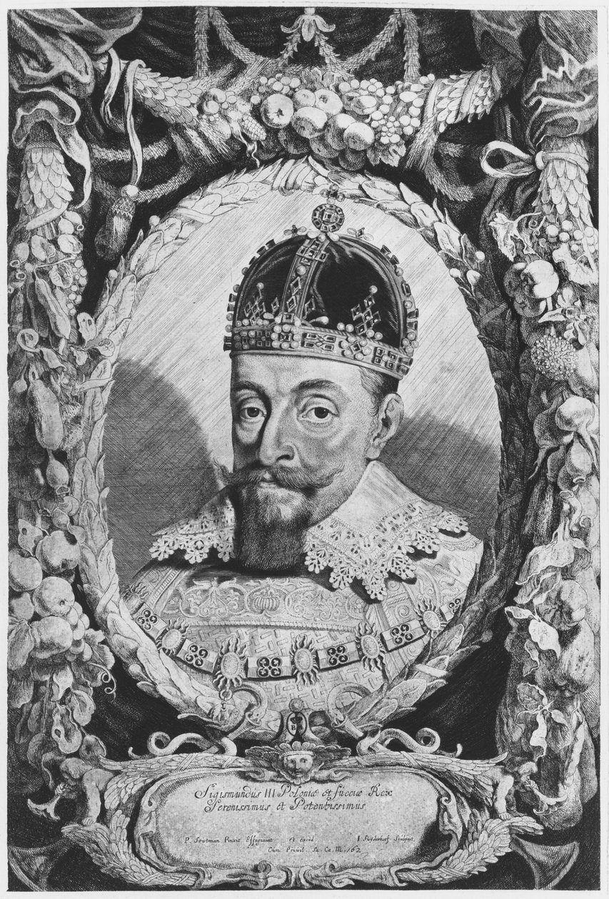 Sigismund III Vasa, Polonya ve İsveç Kralı, Litvanya Büyük Dükü by Pieter Claesz Soutman