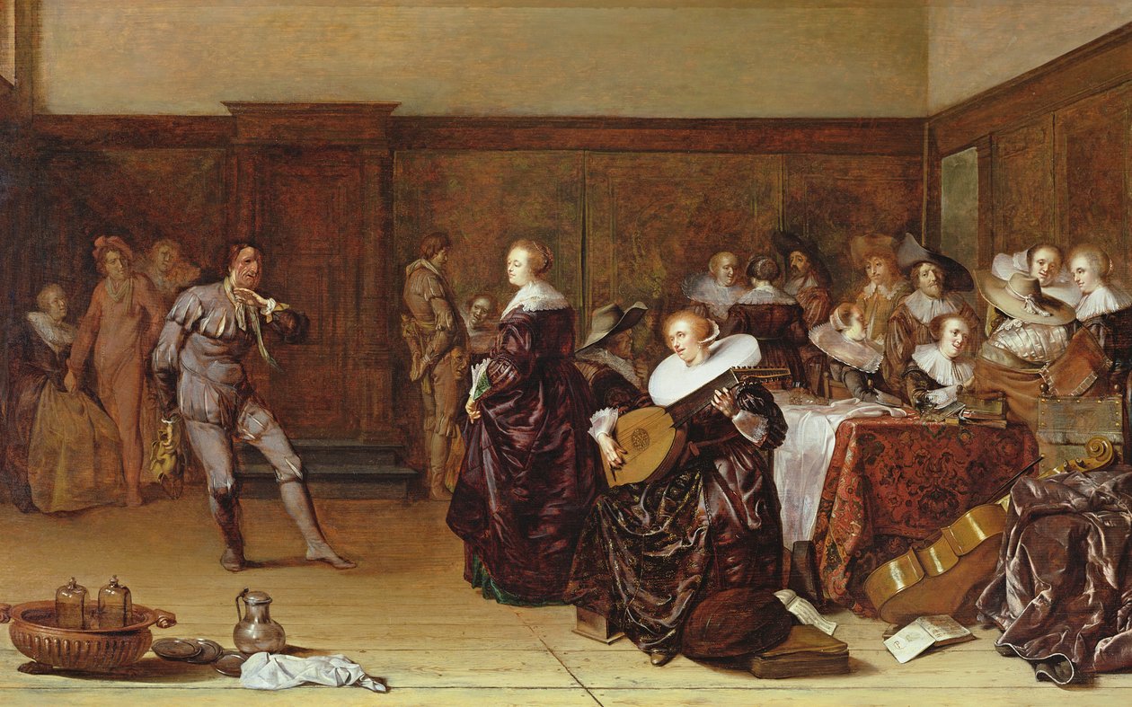 Dans Partisi, 17. yüzyıl by Pieter Codde