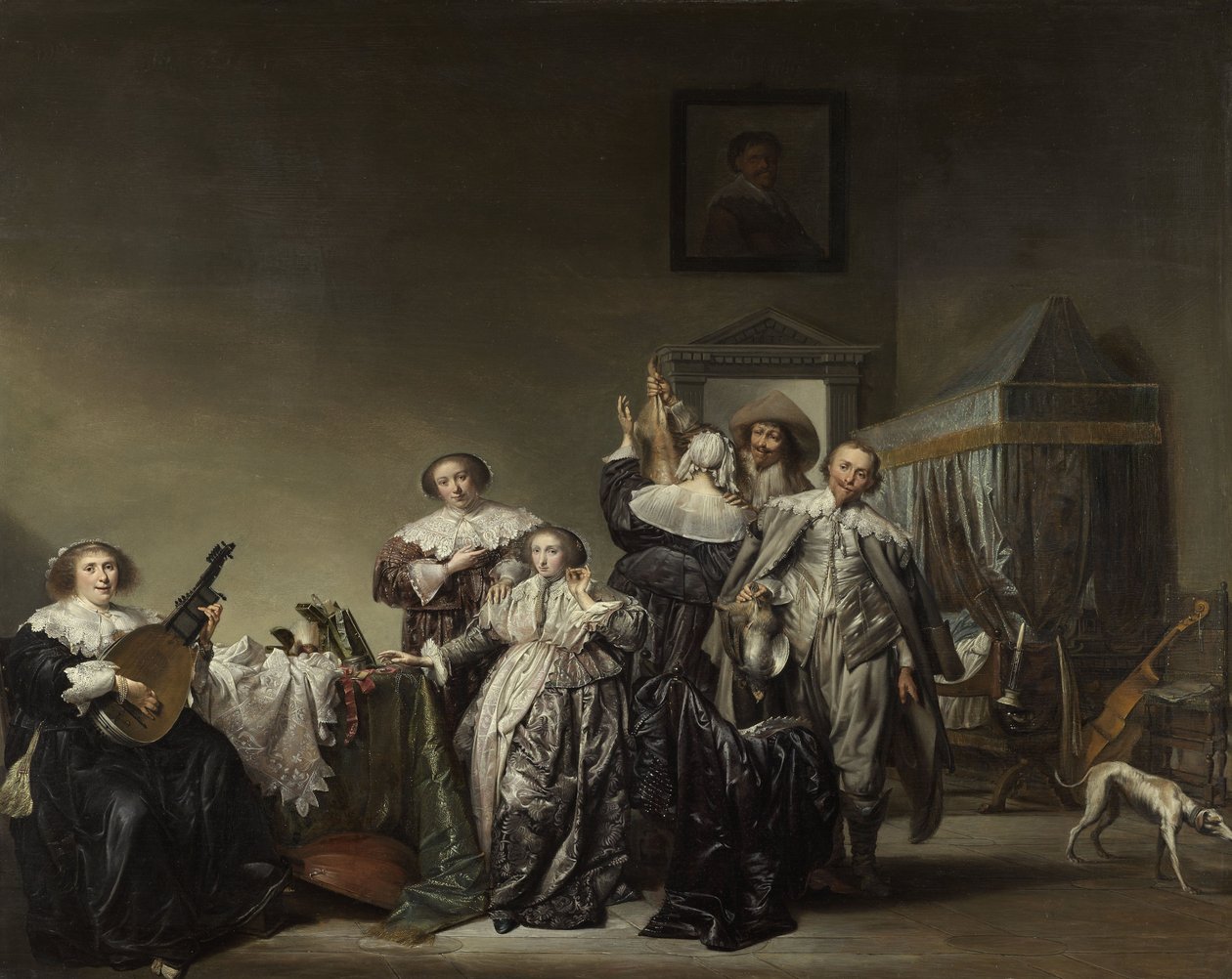 Gallant Şirketi, 1633 by Pieter Codde