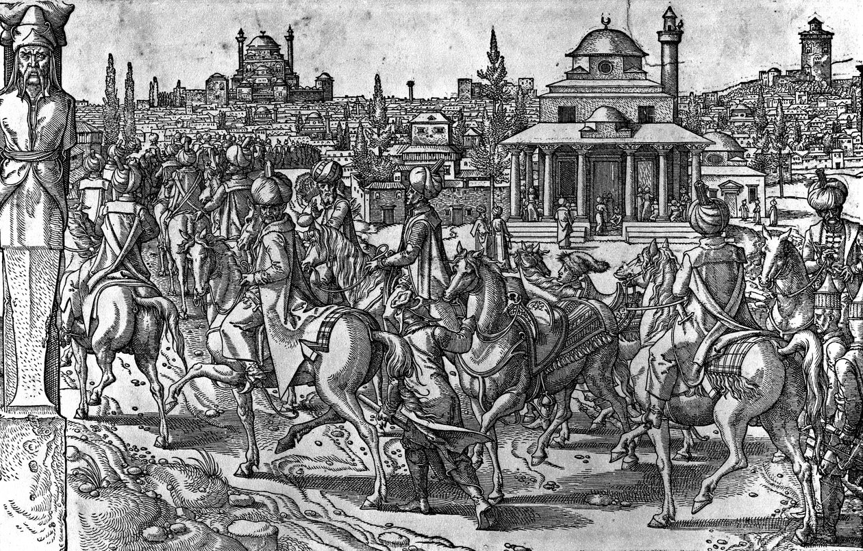 Türklerin örf ve adetleri, 1553 (Ayrıca bkz. 476246) by Pieter Coecke van Aelst