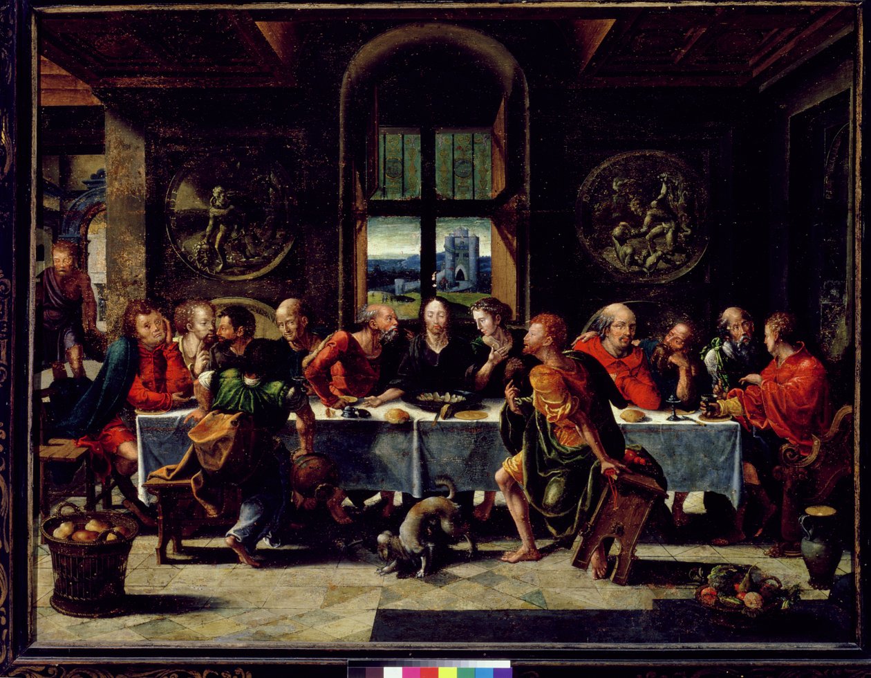 Son Akşam Yemeği by Pieter Coecke van Aelst