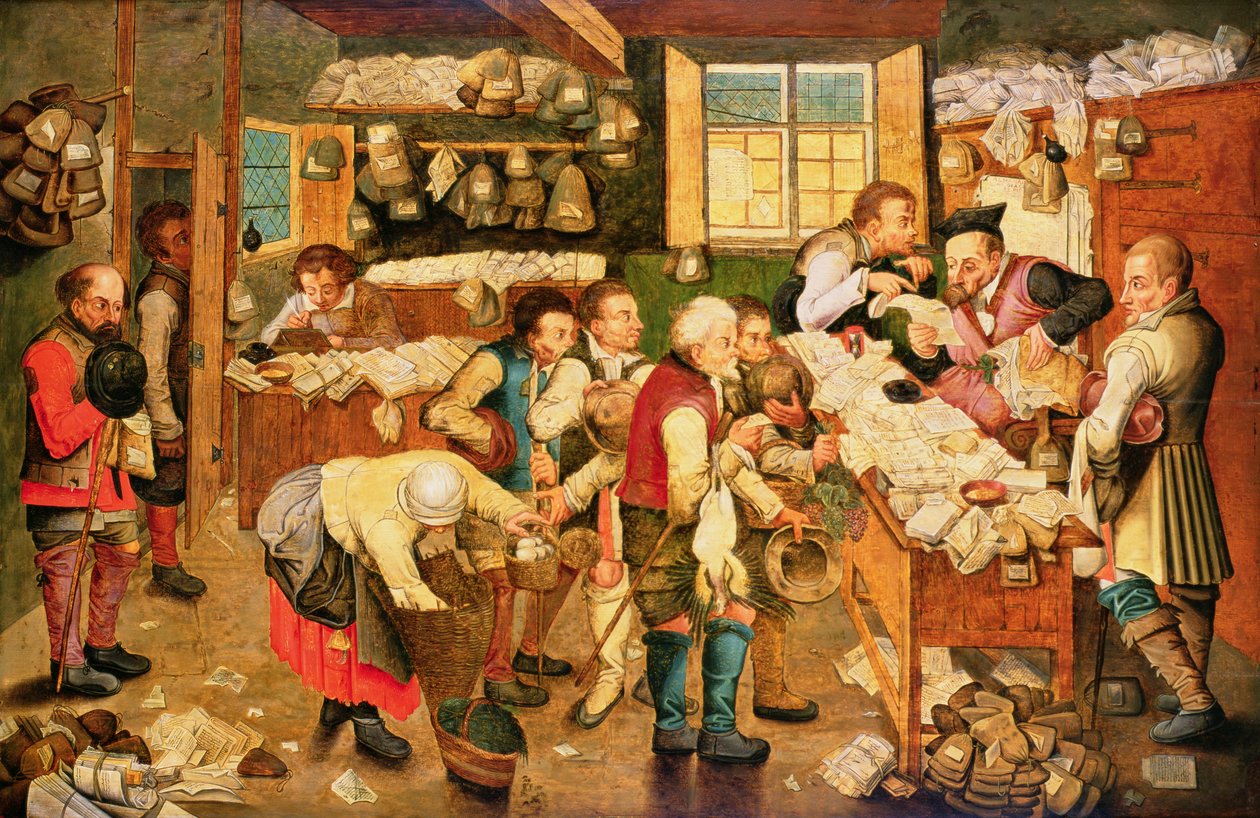 Tithes Koleksiyoncusu by Pieter III Brueghel