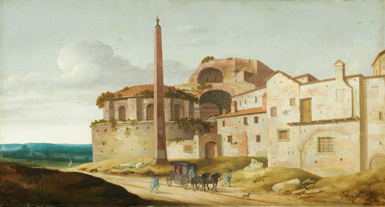 Santa Maria della Febbre Kilisesi, Roma by Pieter Janszoon Saenredam
