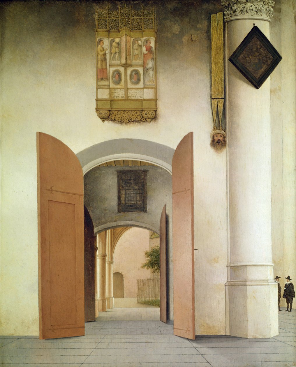 St. Laurens Kilisesi, Alkmaar, 1661 by Pieter Janszoon Saenredam
