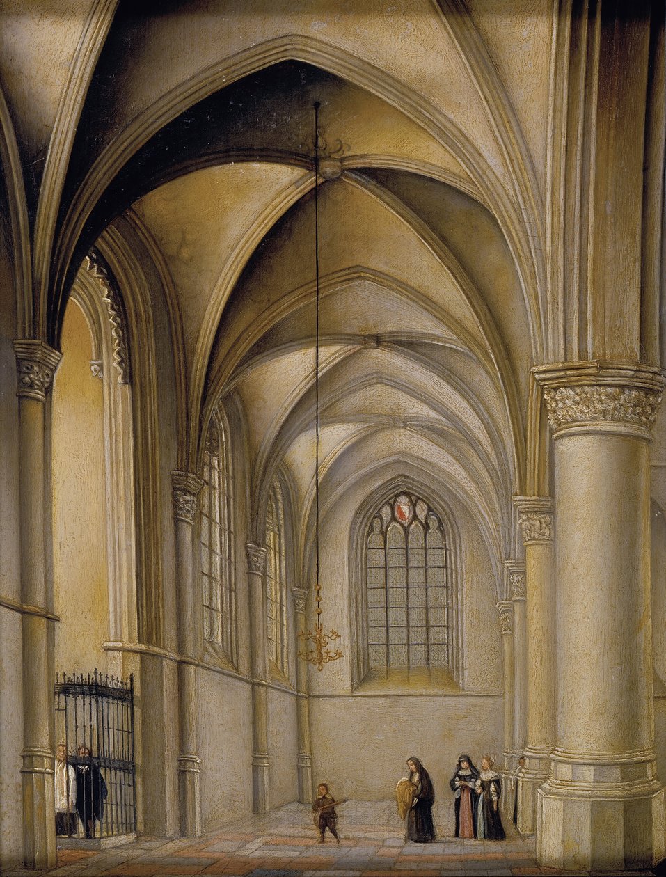 Kilise İç by Pieter Janszoon Saenredam