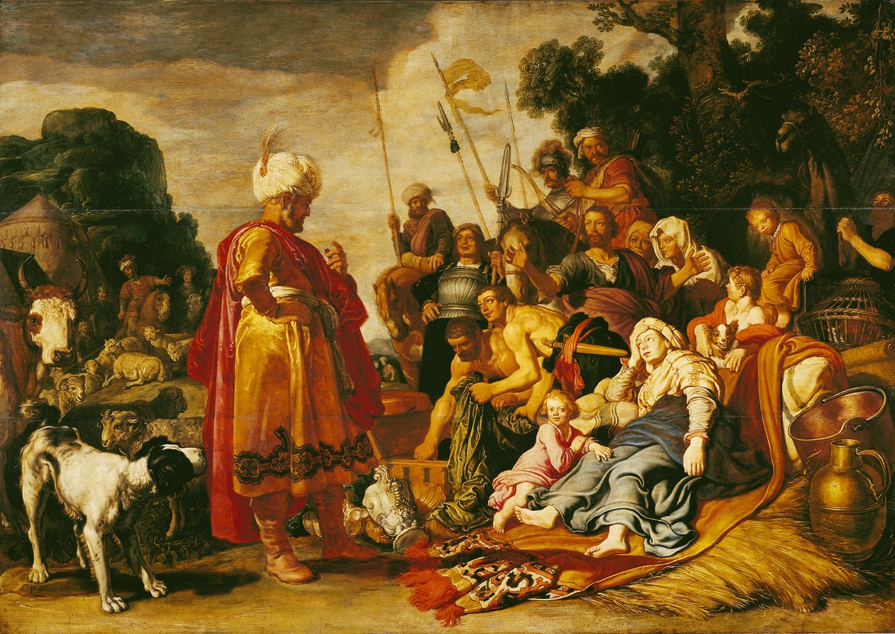 Putları Arayan Laban by Pieter Lastman