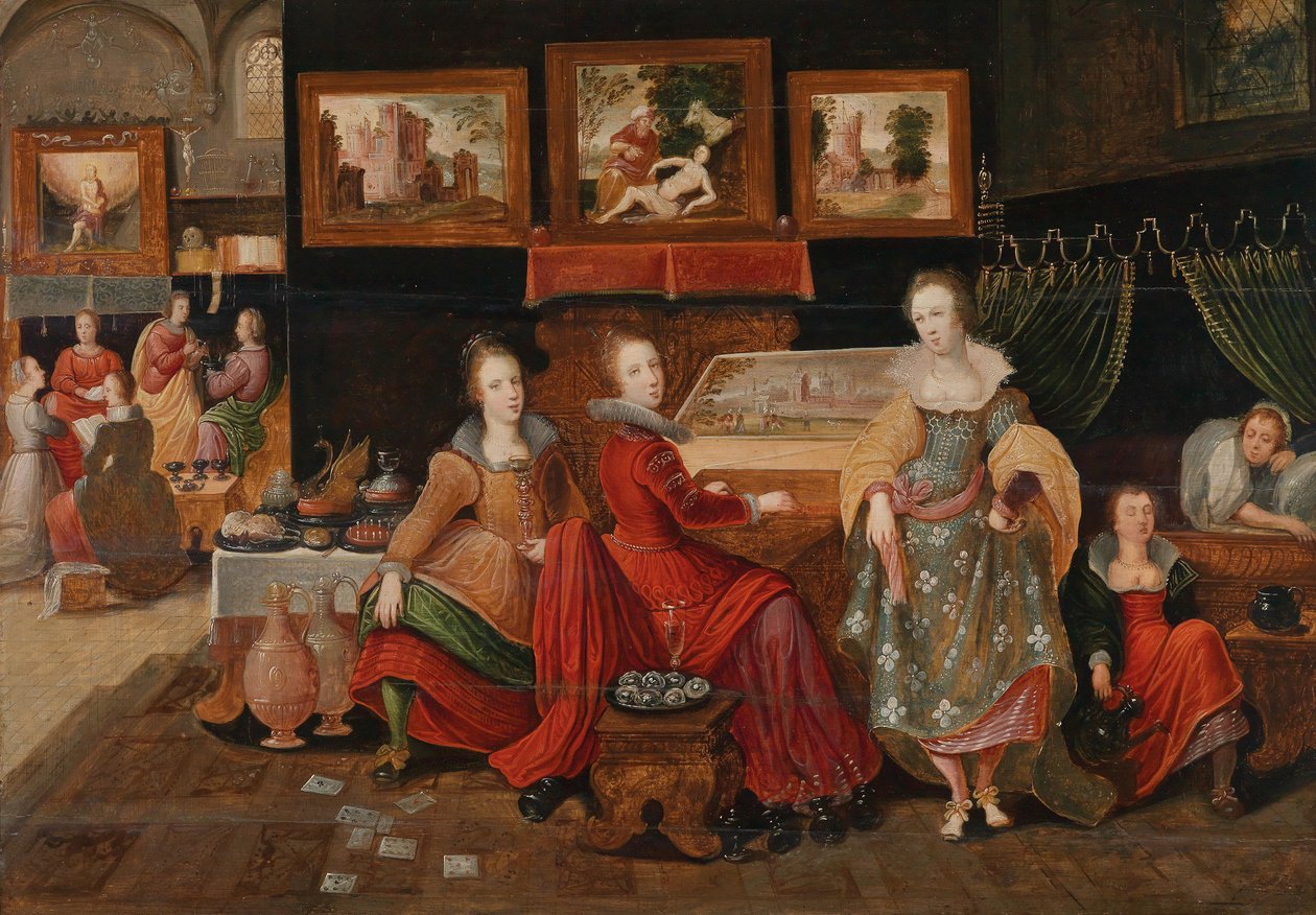 Bilge ve Budala Bakirelerin Meselleri by Pieter Lisaert IV.