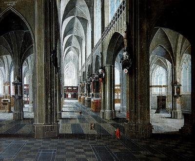Bir Katedralin İçi by Pieter the Elder Neefs