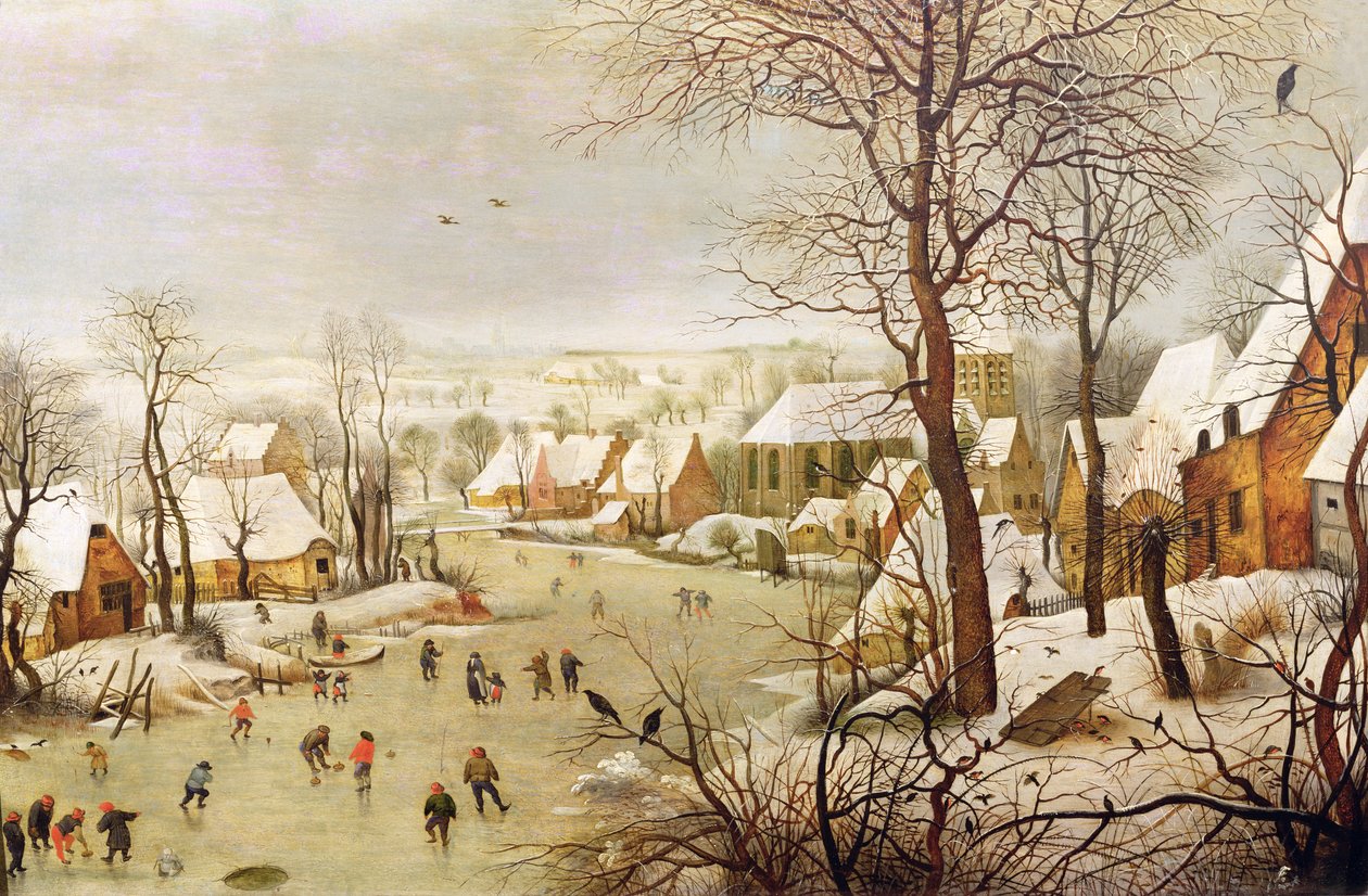 kuş kapanı by Pieter Brueghel the Younger