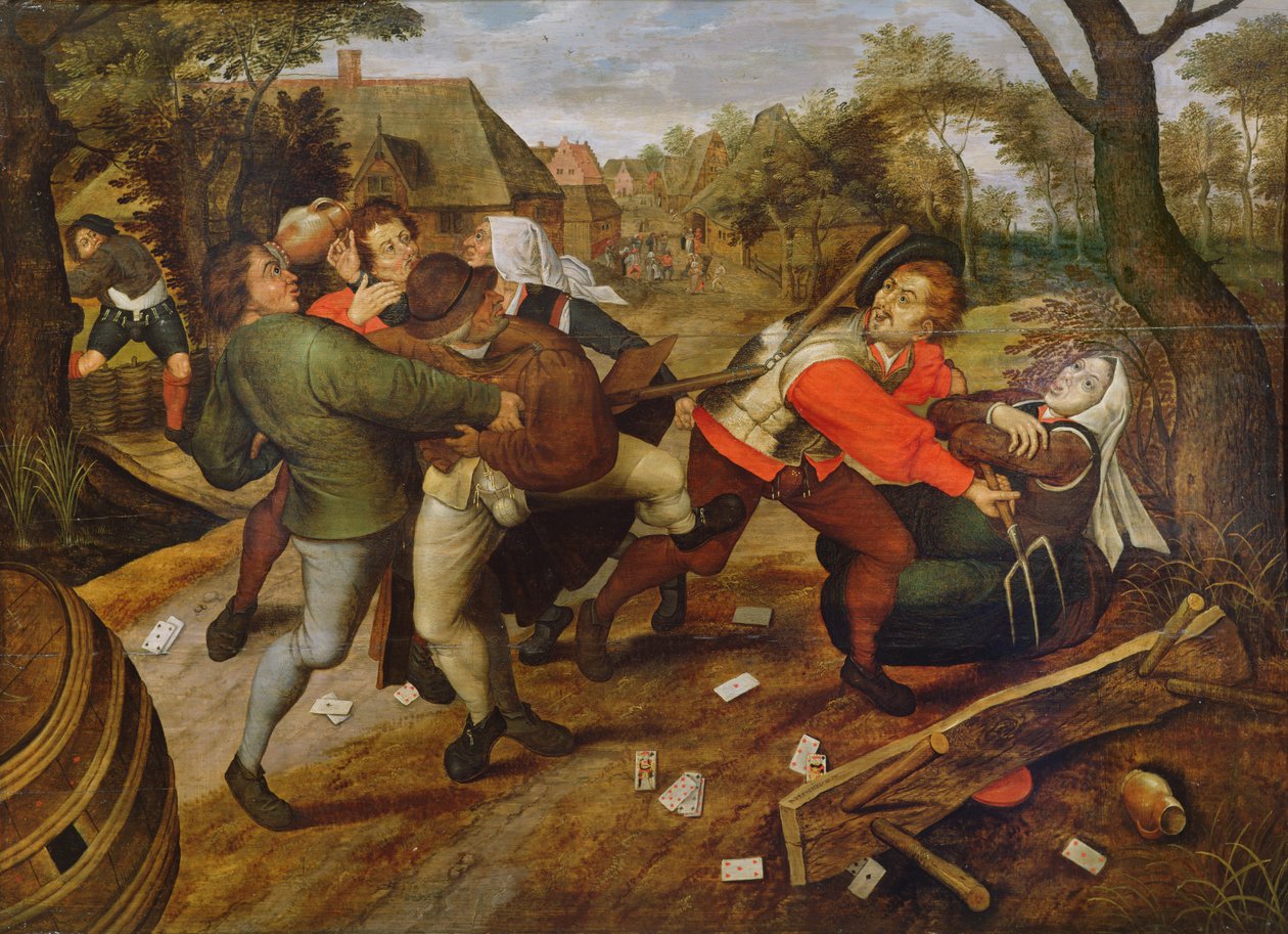 Rusange rusange yubutaka bwa cyami bwa Prussia by Pieter Brueghel the Younger