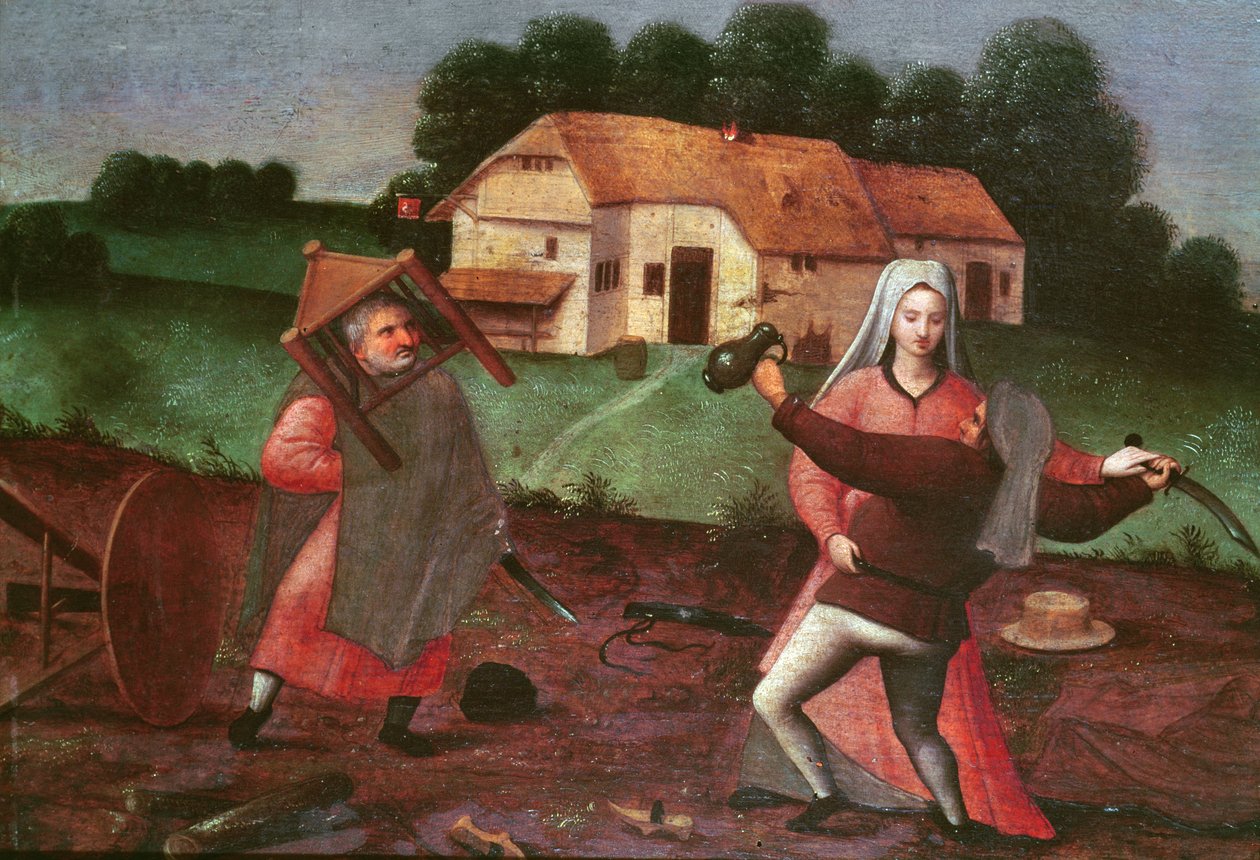 Köylü Kavgası by Pieter Brueghel the Younger