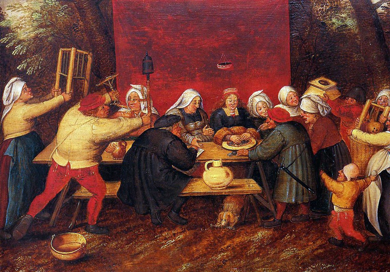 Düğün Hediyeleri, c.1619 by Pieter Brueghel the Younger
