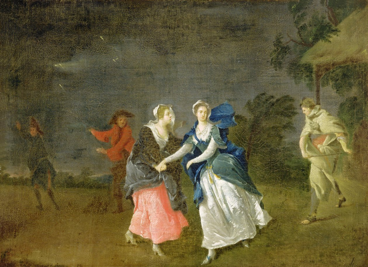 Bayan Cibber Cordelia olarak, c.1755 by Pieter van Bleeck