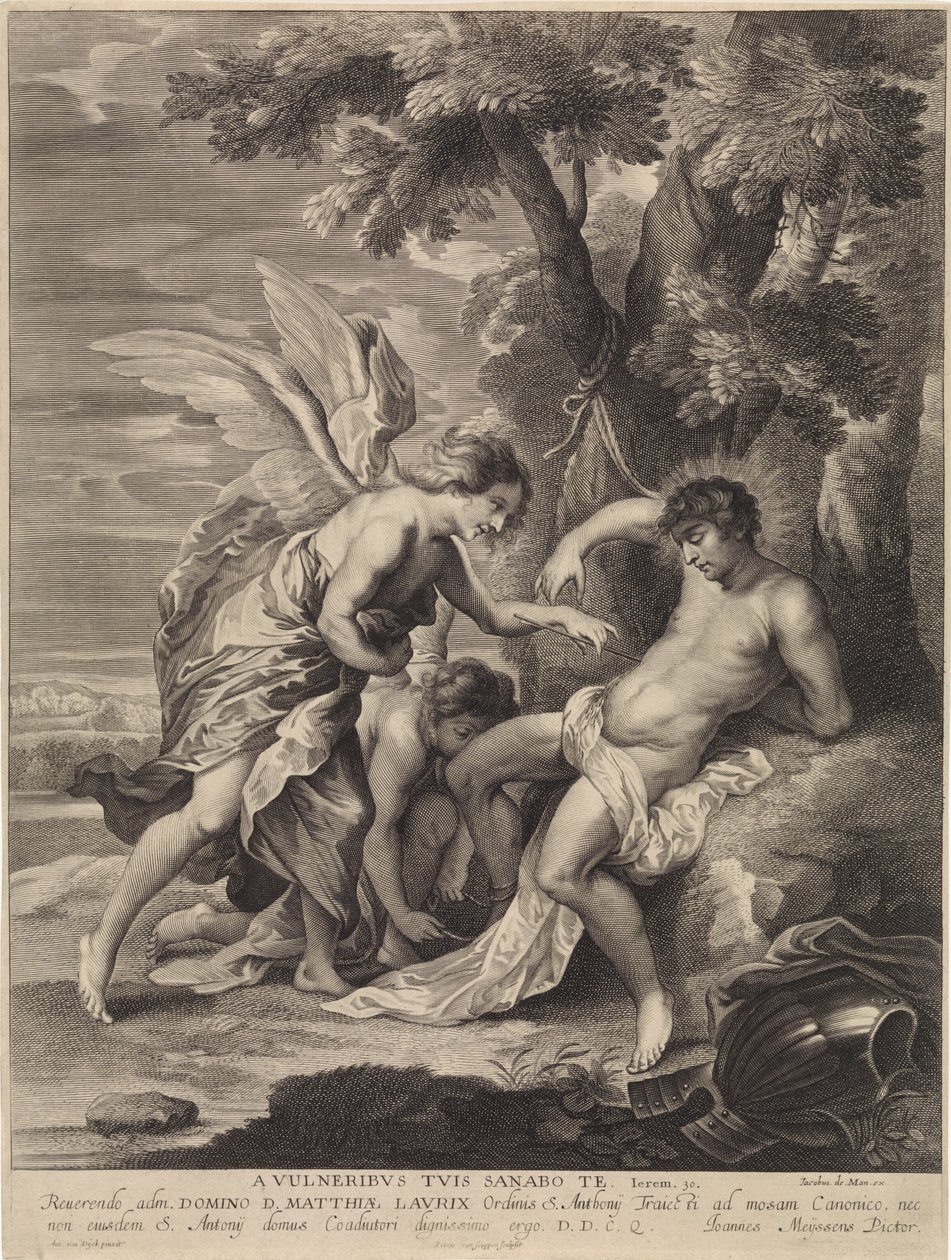Aziz Sebastian by Pieter van Schuppen