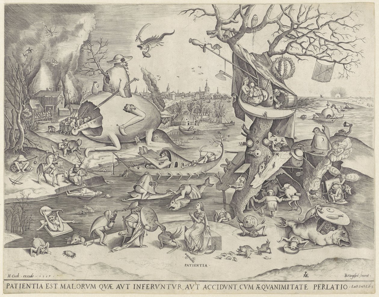 Patientia by Pieter van der Heyden