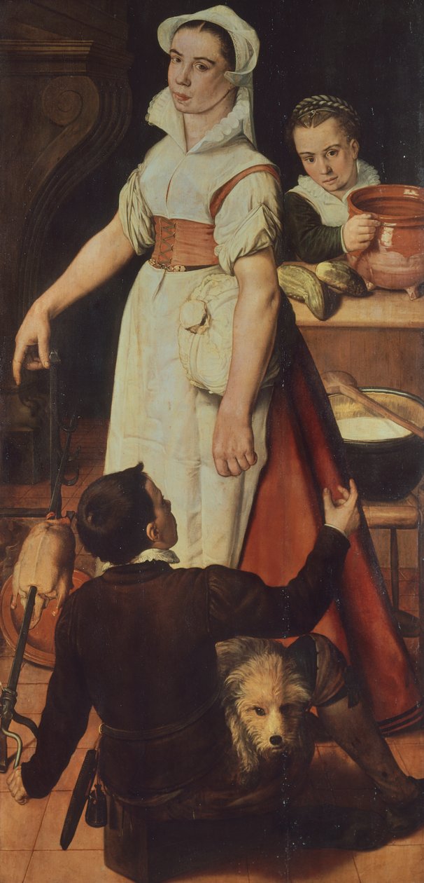 Cook, Pieter Aertsen (1507 veya 1508-1575) by Pieter Aertsen