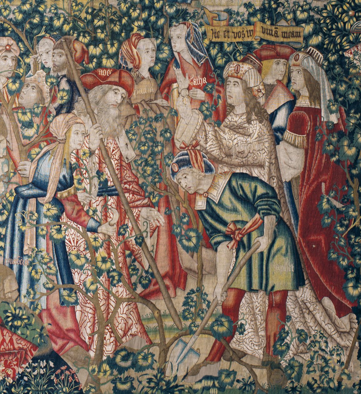 Bağdaki işçilerin benzetmesi, yaklaşık 1500 (goblen) by Pieter (studio of) Coecke van Aelst