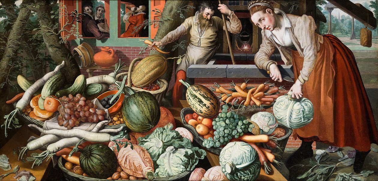Pazar Sahnesi, 1569 by Pieter Aertsen