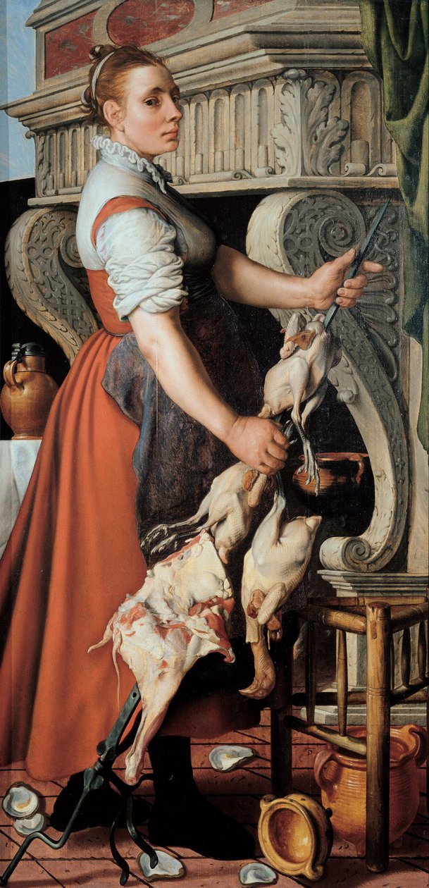 Aşçı, 1559 by Pieter Aertsen