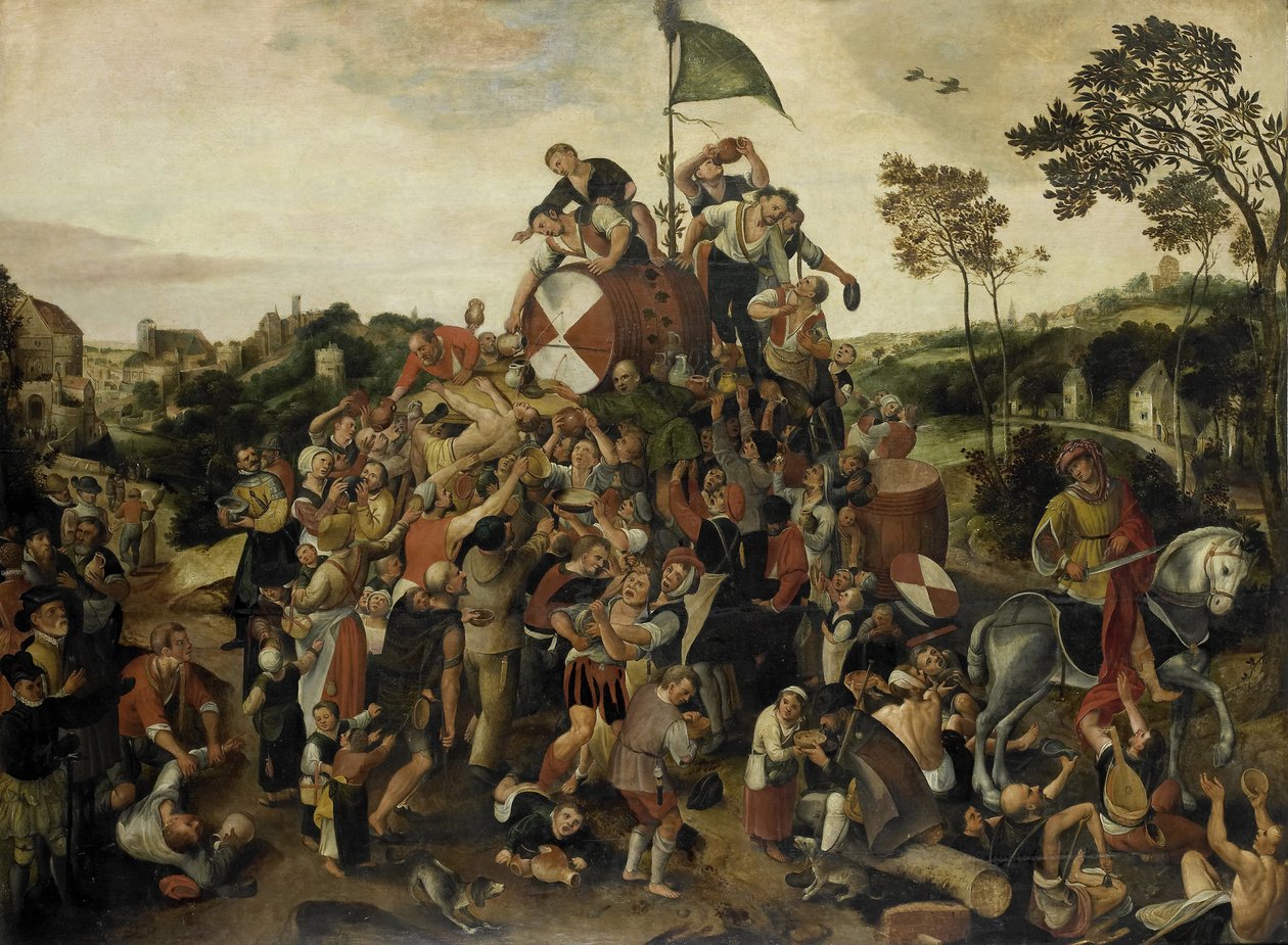 Martins Günü Lunaparkı, 1598 by Pieter Balten