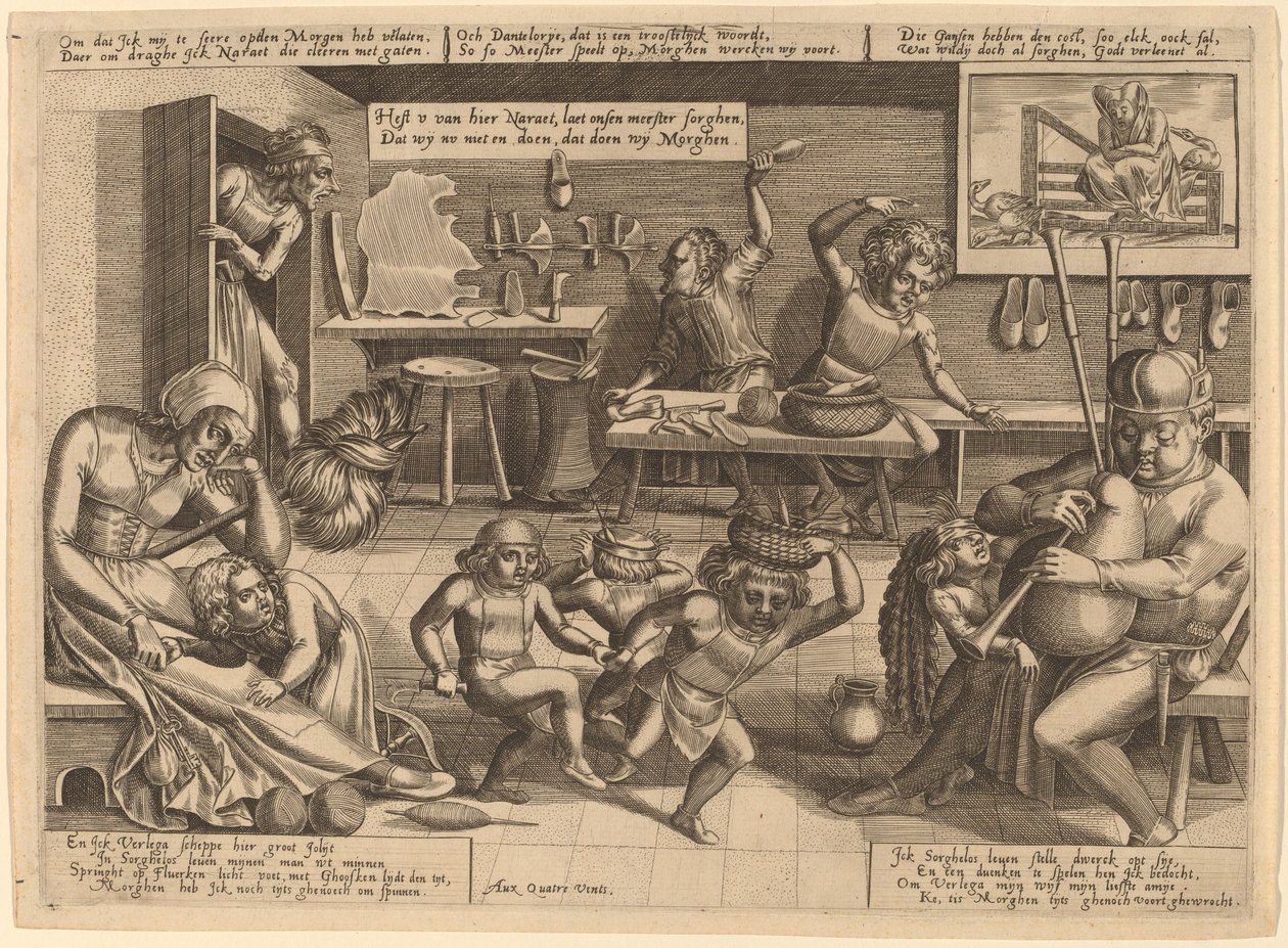 Dissolute Hanehalkı by Pieter Balten