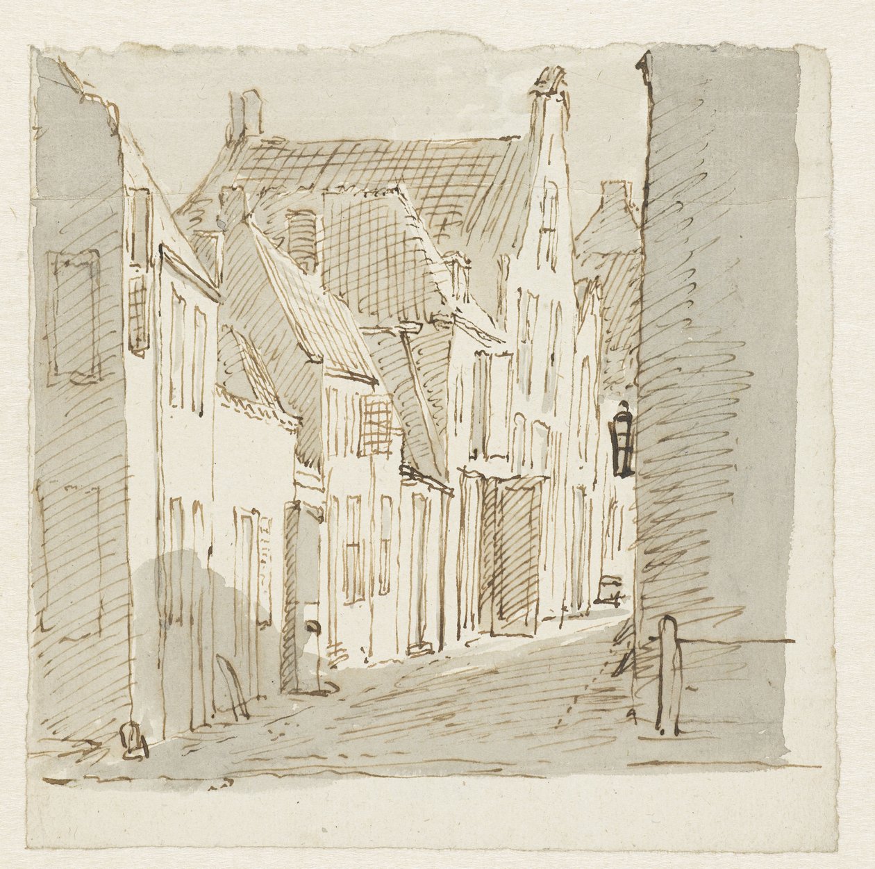 sokak Görünümü by Pieter Bartholomeusz. Barbiers