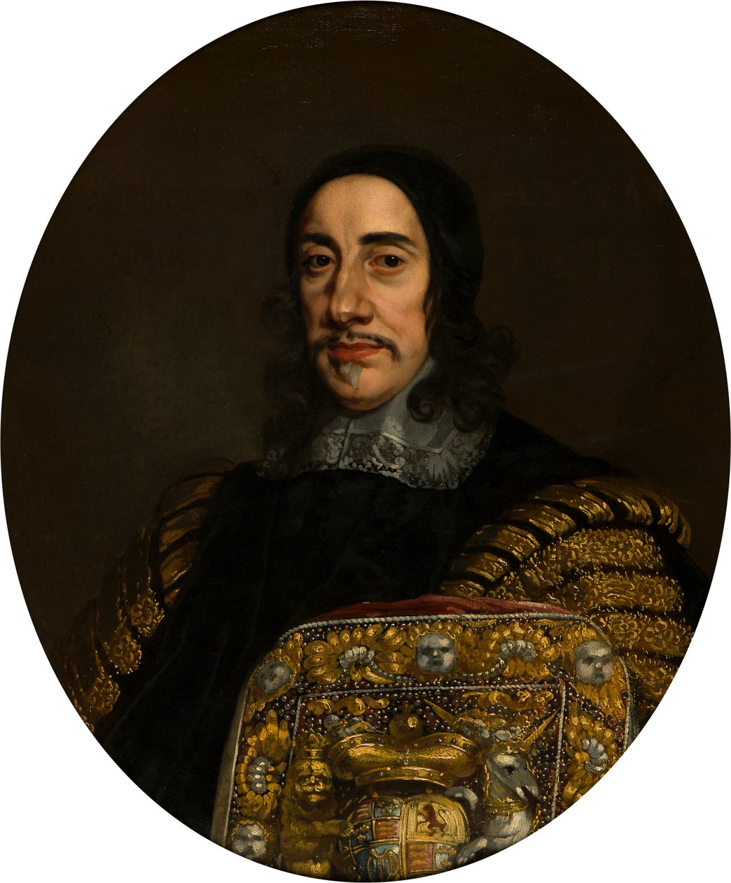 Sir Orlando Bridgeman 1st Bt. Büyük Mühürün Lord Muhafızı olarak, c.1664-74 (tuval üzerine yağlı boya) by Pieter Borsseler