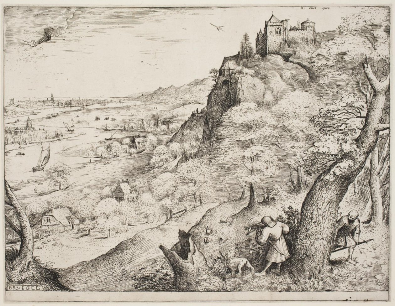 tavşan avı by Pieter Bruegel d.Æ.