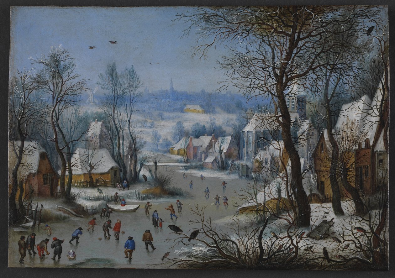 Kış Manzarası by Pieter Bruegel d.Æ.