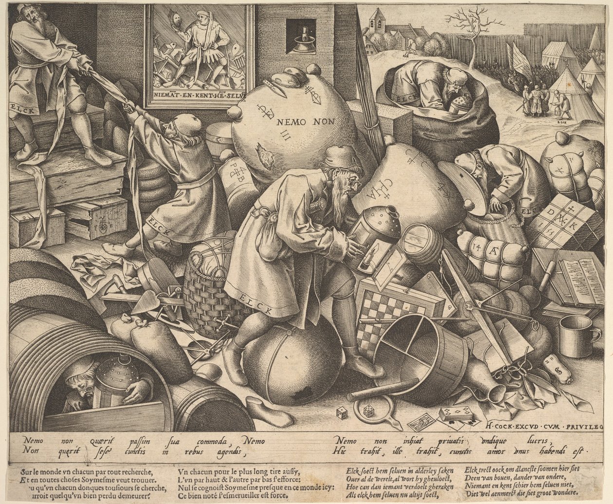 Herkes, yaklaşık 1558 by Pieter Bruegel the Elder
