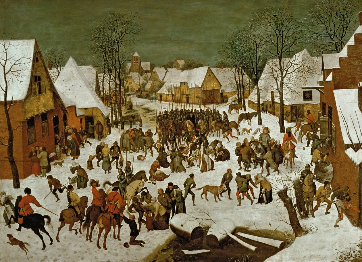 Masumların Katliamı, 1565-66 by Pieter Bruegel the Elder