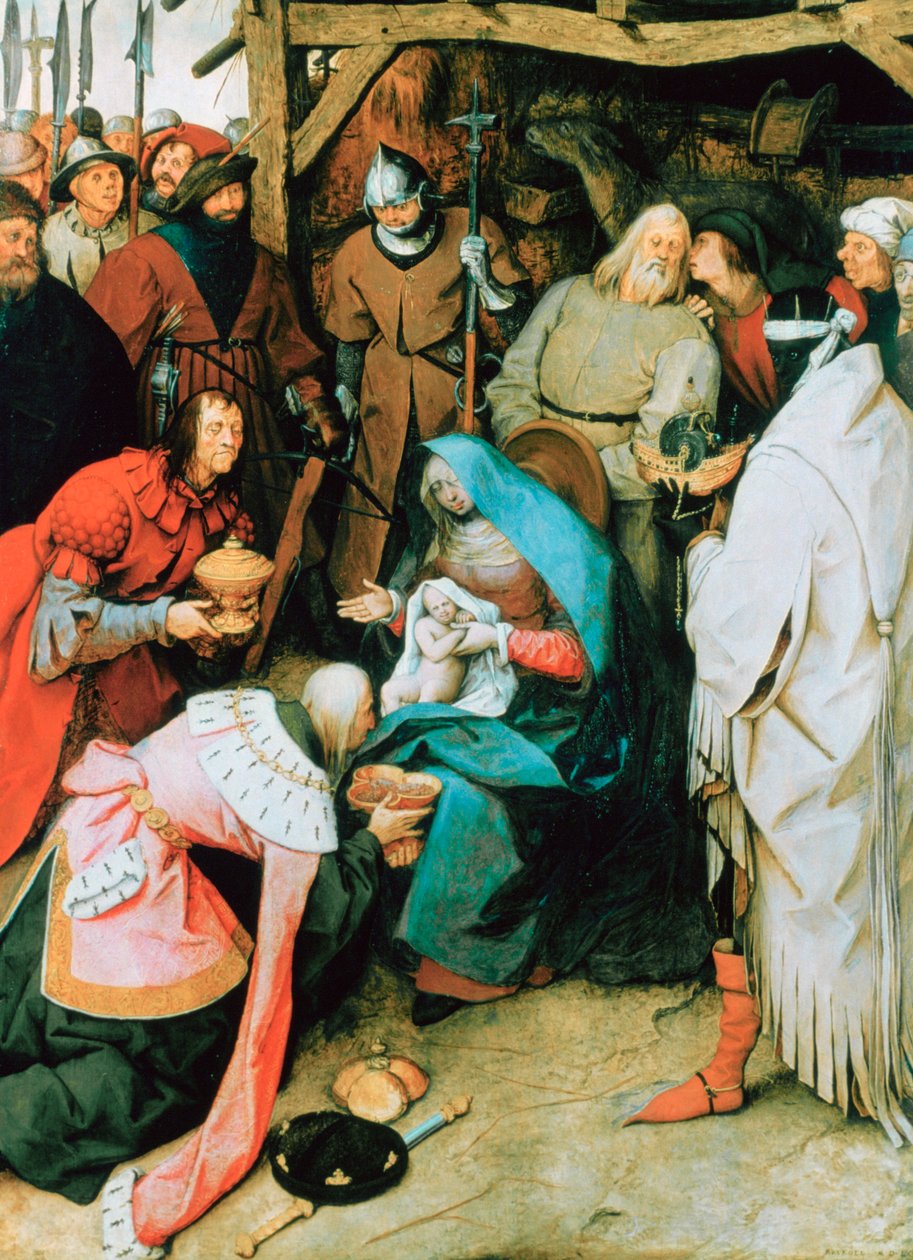Kralların Hayranlığı, 1564 by Pieter Bruegel the Elder
