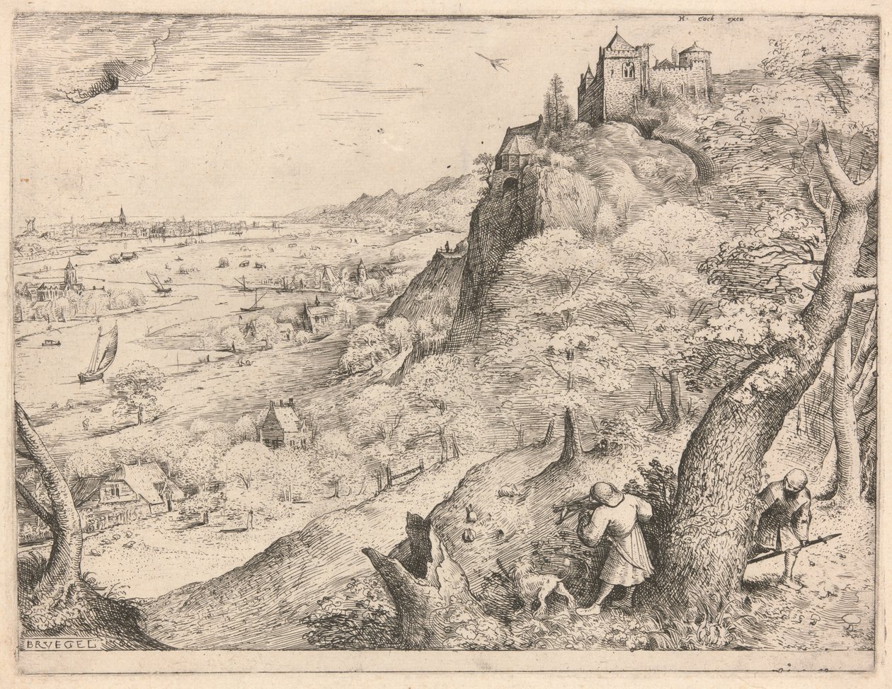 Tavşan Avcıları by Pieter Bruegel the Elder