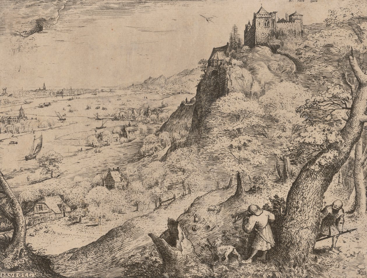 Tavşan Avı, 1560. by Pieter Bruegel the Elder