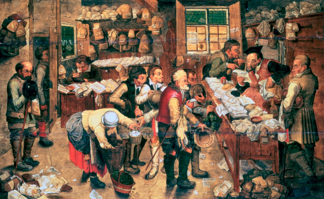 Ondalık Koleksiyoncusu, 1618 by Pieter Brueghel the Younger