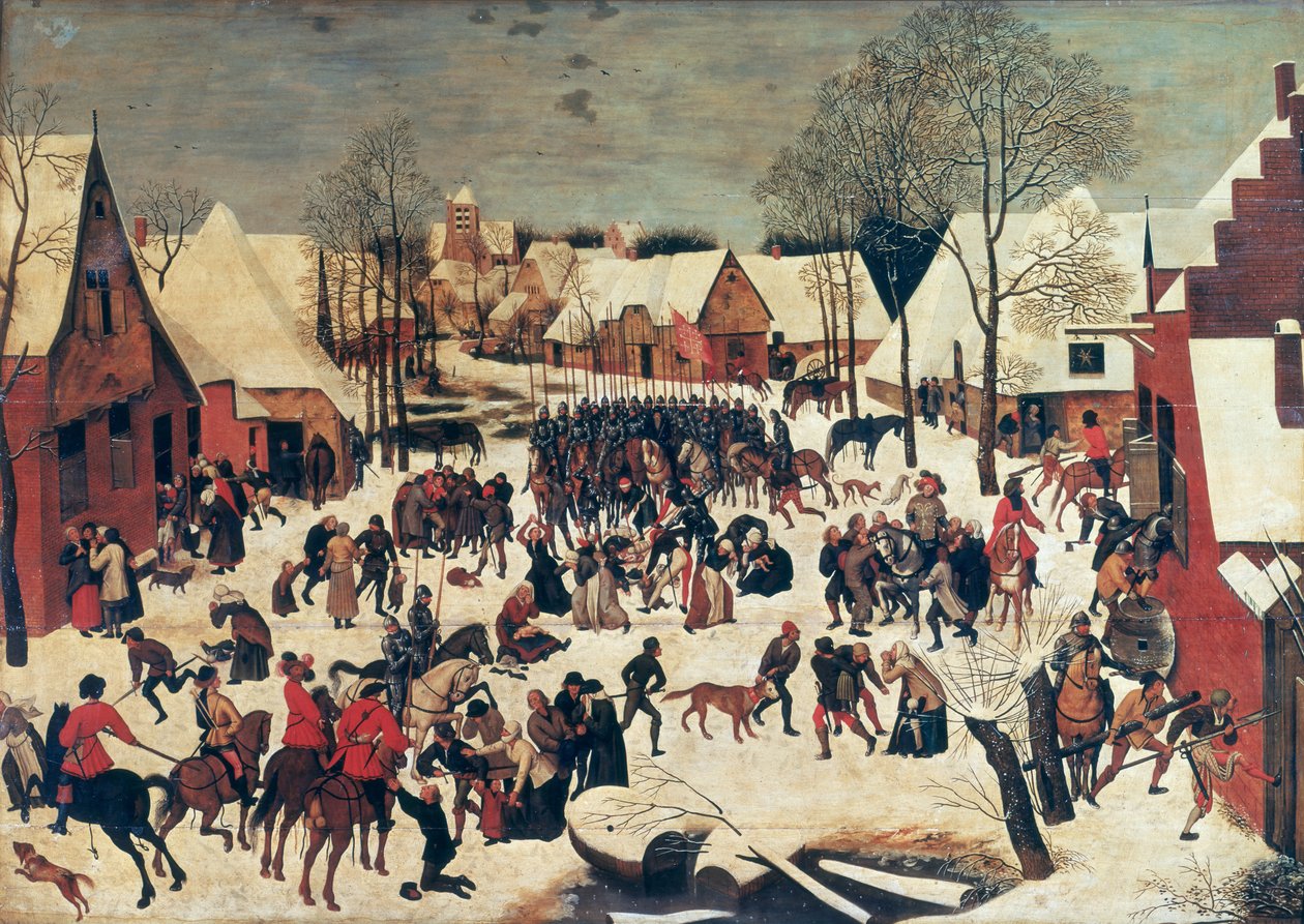 Masumların Katliamı, 1593 by Pieter Brueghel the Younger